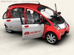 mitsubishi i i miev Modèle 3D