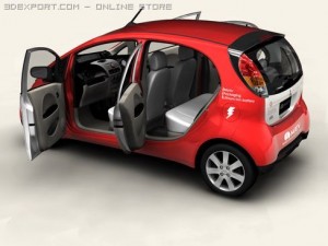 mitsubishi i i miev Modèle 3D