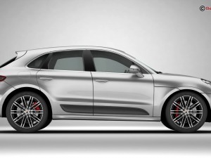 porsche macan turbo 2015 Modelo 3D