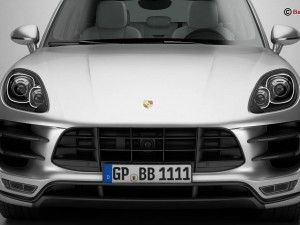 porsche macan turbo 2015 Modelo 3D