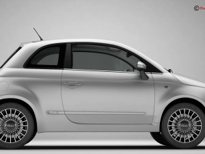 fiat 500 2016 3D Модель