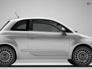 fiat 500 2016 3D Model