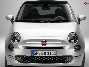 fiat 500 2016 3D Модель