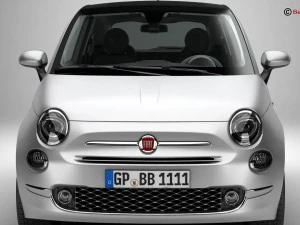 fiat 500 2016 3D Model