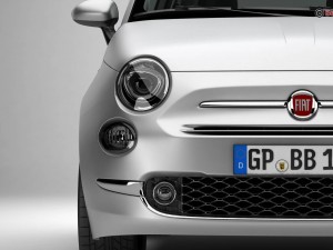 fiat 500 2016 3D Модель
