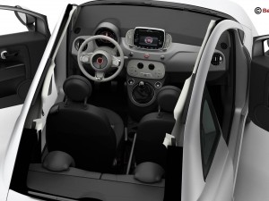 fiat 500 2016 3D Модель