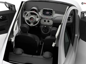 fiat 500 2016 3D Model