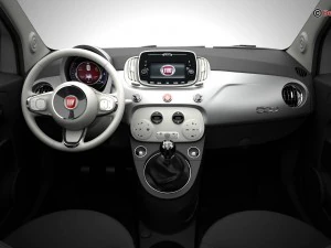 fiat 500 2016 3D Model