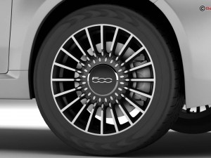 fiat 500 2016 3D Модель