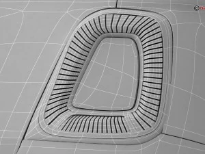 fiat 500 2016 3D Model