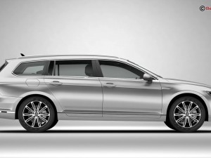 volkswagen passat variant 2015 3Dモデル
