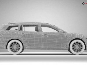 volkswagen passat variant 2015 3Dモデル