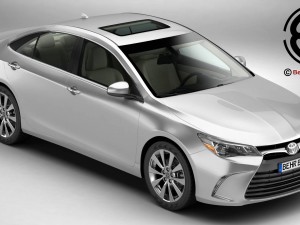 toyota camry 2015 3D Model