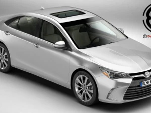 toyota camry 2015 Modelo 3D
