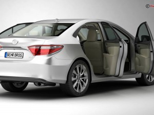 toyota camry 2015 3D Model