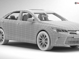 toyota camry 2015 3D Model