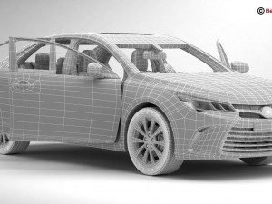 toyota camry 2015 3D Model