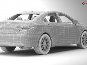 toyota camry 2015 3D Model