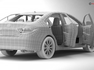 toyota camry 2015 3D Model