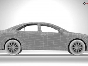 toyota camry 2015 3D Model