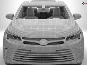 toyota camry 2015 3D Model