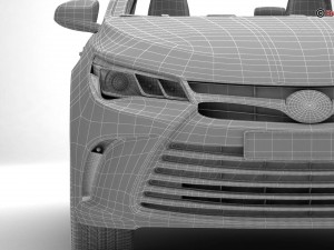 toyota camry 2015 3D Model