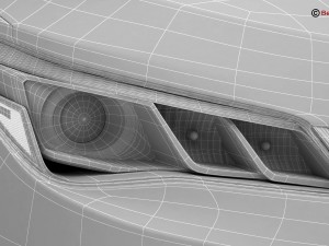 toyota camry 2015 3D Model