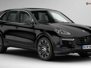 porsche cayenne turbo s 2016 3D Model