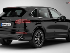 porsche cayenne turbo s 2016 3D Model