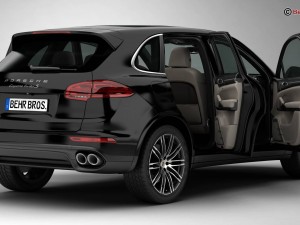 porsche cayenne turbo s 2016 3D Model