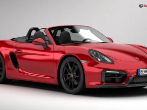 porsche boxster gts 2015 Modèle 3D