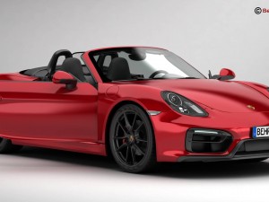 porsche boxster gts 2015 Modèle 3D
