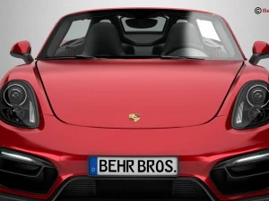 porsche boxster gts 2015 3D Model