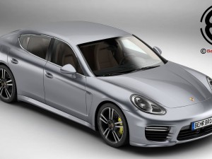 porsche panamera turbo s 2014 Modelo 3D