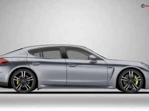 porsche panamera turbo s 2014 3D Model