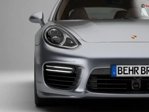 porsche panamera turbo s 2014 3D Model