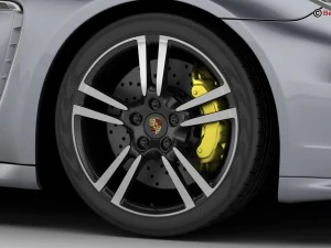 porsche panamera turbo s 2014 3D Model