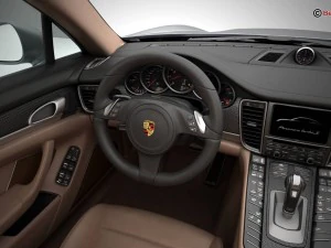 porsche panamera turbo s 2014 3D Model