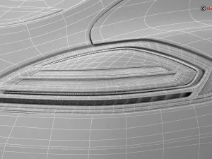 porsche panamera turbo s 2014 3D Model