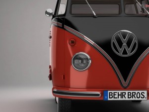volkswagen type 2 samba 1959 Modelo 3D