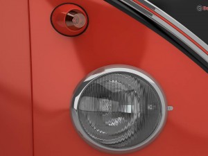 volkswagen type 2 samba 1959 Modelo 3D