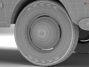 volkswagen type 2 samba 1959 Modelo 3D