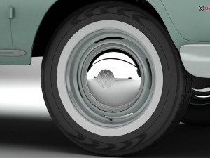 volkswagen type 2 samba 1963 3Dモデル