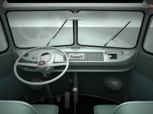 volkswagen type 2 samba 1963 3Dモデル