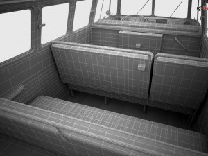 volkswagen type 2 samba 1963 3Dモデル