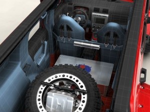 hummer h3r Model 3D