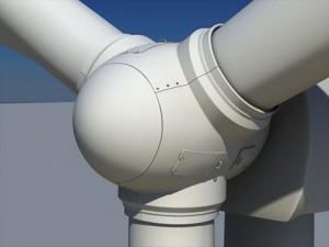 wind turbine land Modelo 3D