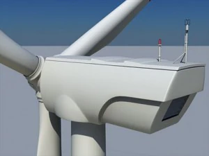 wind turbine land 3D Model