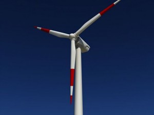 wind turbine land Modelo 3D