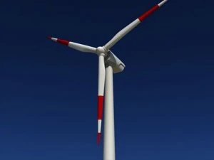 wind turbine land 3D Model